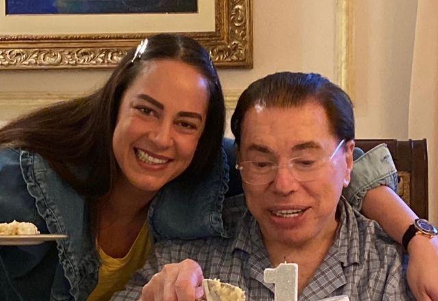 Silvia Abravanel e Silvio Santos