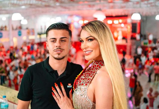 Andressa Urach e o marido