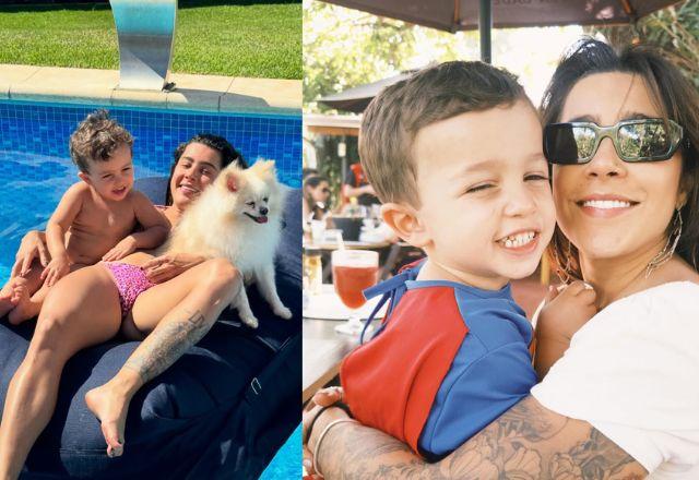 Grávida, Lauana Prado emociona ao homenagear enteado e falar sobre maternidade