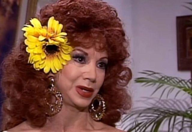 A atriz Ana Luisa Peluffo
