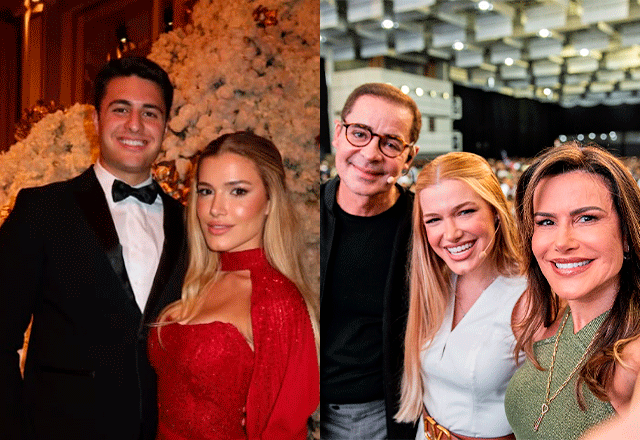 Julia Vieira, Luigi Cesar, Paulo Vieira e Camila Vieira