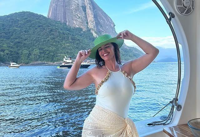 A atriz Luma de Oliveira