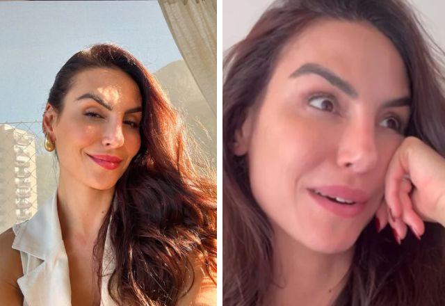Mel Fronckowiack posta vídeo nos stories.