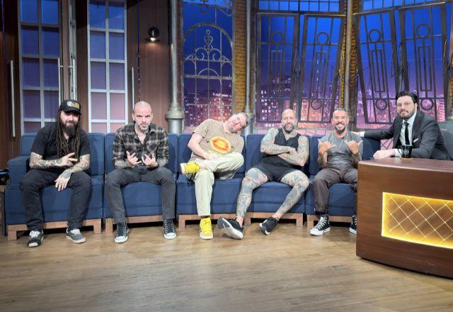 Rodox e Danilo Gentili no The Noite