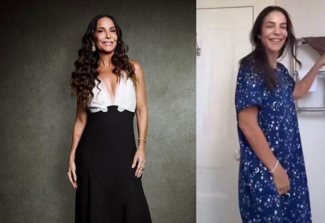 Ivete Sangalo se diverte com detalhe inusitado em vídeo e viraliza