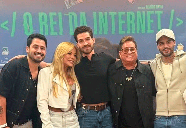 Poliana Rocha, Leonardo, João Guilherme, Matheus Vargas e Zé Felipe