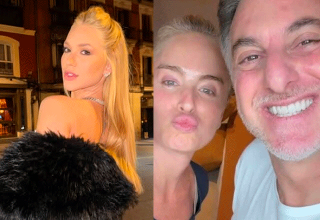 Virginia, Luciano Huck e Angélica