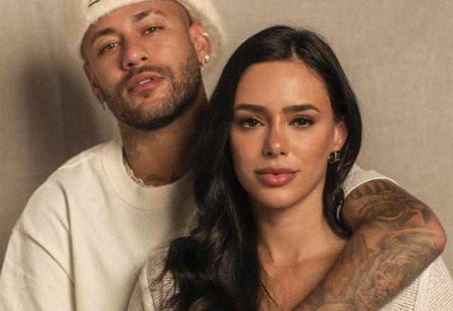 Na foto temos Bruna Biancardi e Neymar