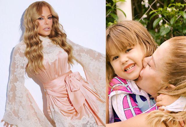 Imagem da notícia: Poliana Rocha se encanta com festa de Maria Alice