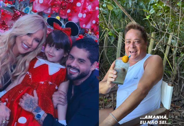 Imagem da notícia: Entenda a ausência de Leonardo em festa de Maria Alice Imagem da notícia: Entenda a ausência de Leonardo em festa de Maria Alice