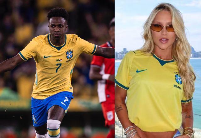 Imagem da notícia: Vini Jr. sai em defesa de Virginia após famosa ser vaiada