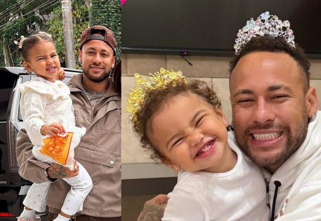 Imagem da notícia: Mavie encanta ao dançar com Neymar em vídeo