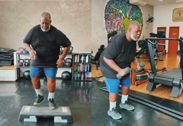 Imagem da notícia: Péricles revela como perdeu quase 60 kg com disciplina Imagem da notícia: Péricles revela como perdeu quase 60 kg com disciplina