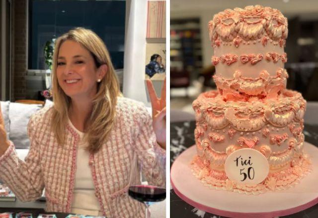 Imagem da notícia: Ticiane Pinheiro inicia comemoração dos 50 anos em família Imagem da notícia: Ticiane Pinheiro inicia comemoração dos 50 anos em família