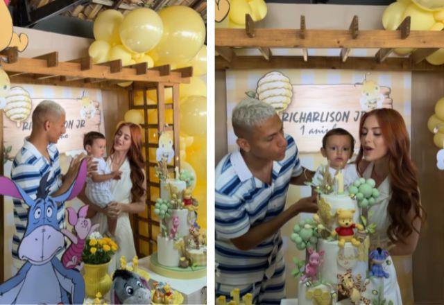 Imagem da notícia: Filho de Richarlison ganha segunda festa no aniversário de 1 ano Imagem da notícia: Filho de Richarlison ganha segunda festa no aniversário de 1 ano