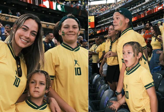 Imagem da notícia: Ex de Neymar rebate críticas por acompanhar jogador na Copa Imagem da notícia: Ex de Neymar rebate críticas por acompanhar jogador na Copa
