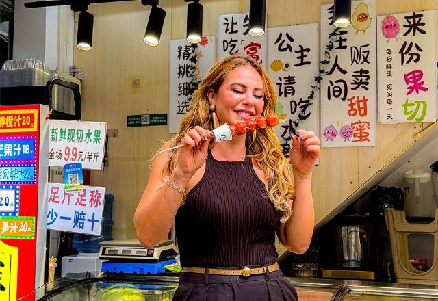 Imagem da notícia: Paolla Oliveira mostra detalhes de viagem pela China Imagem da notícia: Paolla Oliveira mostra detalhes de viagem pela China