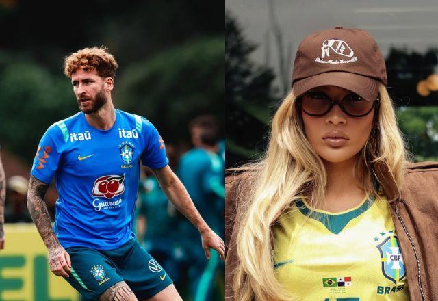 Imagem da notícia: Karoline Lima aparece em vídeo de Léo Pereira e agita fãs Imagem da notícia: Karoline Lima aparece em vídeo de Léo Pereira e agita fãs