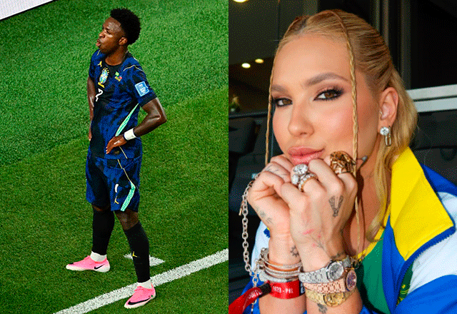 Imagem da notícia: Vini Jr revela dedicatória de gol e Virginia reage Imagem da notícia: Vini Jr revela dedicatória de gol e Virginia reage