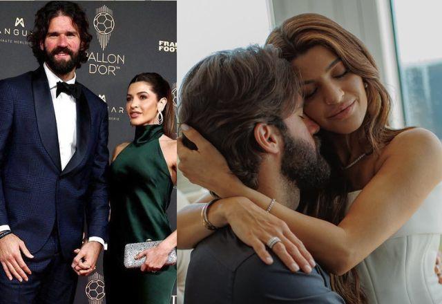 Imagem da notícia: Esposa de Alisson celebra 11 anos de casamento com goleiro Imagem da notícia: Esposa de Alisson celebra 11 anos de casamento com goleiro
