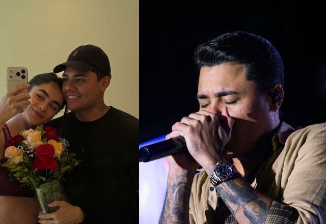 Imagem da notícia: Felipe Araújo se declara à noiva a um mês do casamento Imagem da notícia: Felipe Araújo se declara à noiva a um mês do casamento