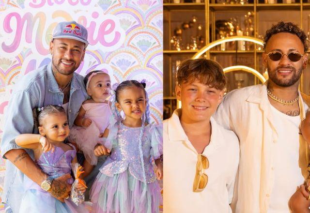 Imagem da notícia: Neymar encomenda anel de diamantes com iniciais dos filhos
