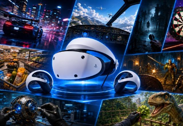 Imagem da notícia: PS VR2 completa três anos com novos jogos em 2026