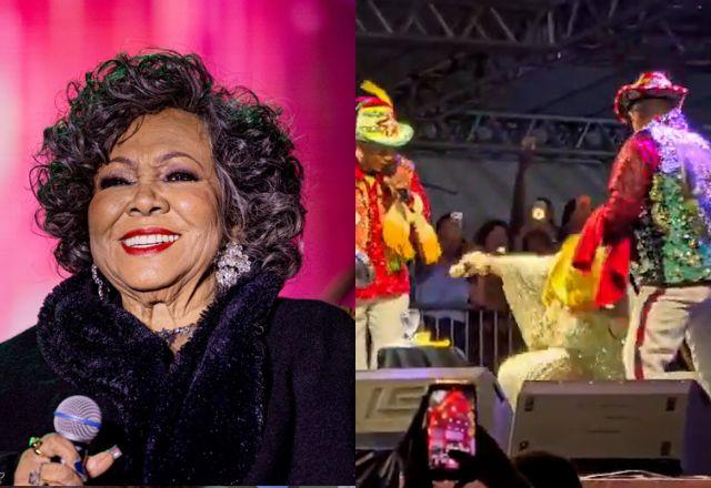 Imagem da notícia: Alcione sofre uma queda durante show no Maranhão Imagem da notícia: Alcione sofre uma queda durante show no Maranhão