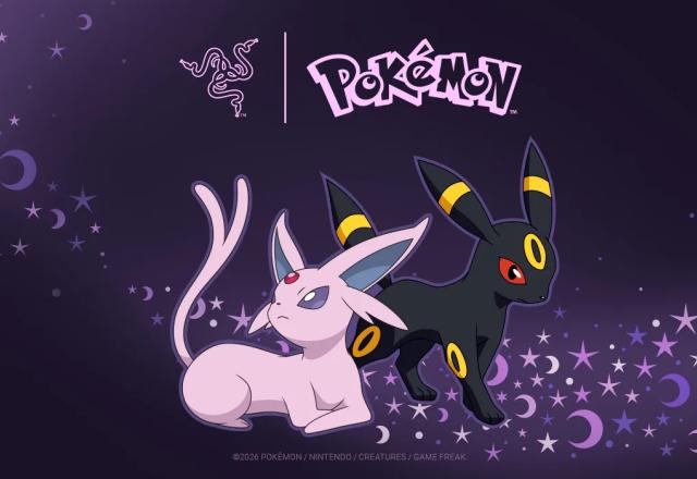 Imagem da notícia: Pokémon ganha coleção gamer de Espeon e Umbreon Imagem da notícia: Pokémon ganha coleção gamer de Espeon e Umbreon