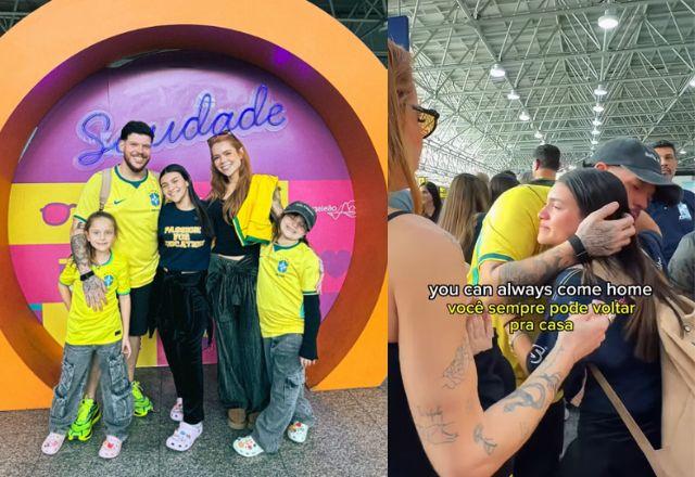 Imagem da notícia: Ferrugem se despede da filha para intercâmbio: "Te amamos muito" Imagem da notícia: Ferrugem se despede da filha para intercâmbio: "Te amamos muito"