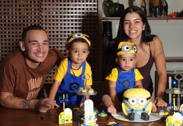 Imagem da notícia: Joaquim, filho de João Gomes e Ary Mirelle, faz 10 meses Imagem da notícia: Joaquim, filho de João Gomes e Ary Mirelle, faz 10 meses