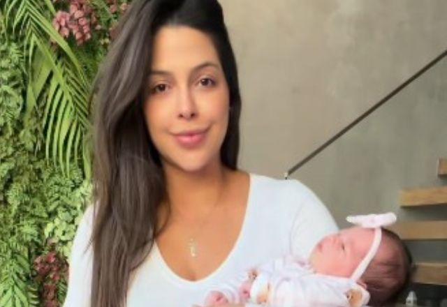 Imagem da notícia: Laís Caldas revela que enfrentou "baby blues" após o parto Imagem da notícia: Laís Caldas revela que enfrentou "baby blues" após o parto