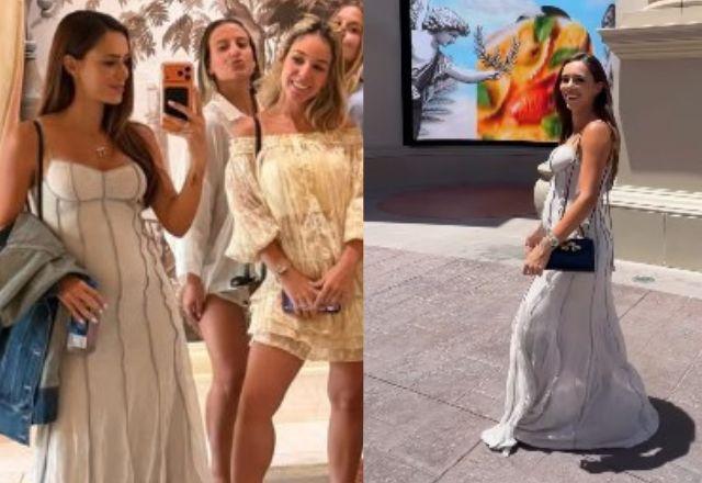 Imagem da notícia: Grvádia, Bruna Biancardi exibe barriguinha em viagem Imagem da notícia: Grvádia, Bruna Biancardi exibe barriguinha em viagem