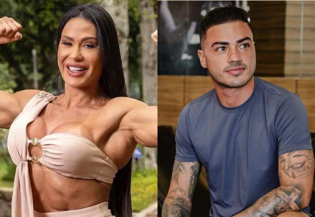 Imagem da notícia: Gracyanne é vista treinando com ex de Rayane em academia Imagem da notícia: Gracyanne é vista treinando com ex de Rayane em academia