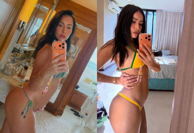 Imagem da notícia: Sabrina Sato mostra barriguinha em viagem com a família Imagem da notícia: Sabrina Sato mostra barriguinha em viagem com a família