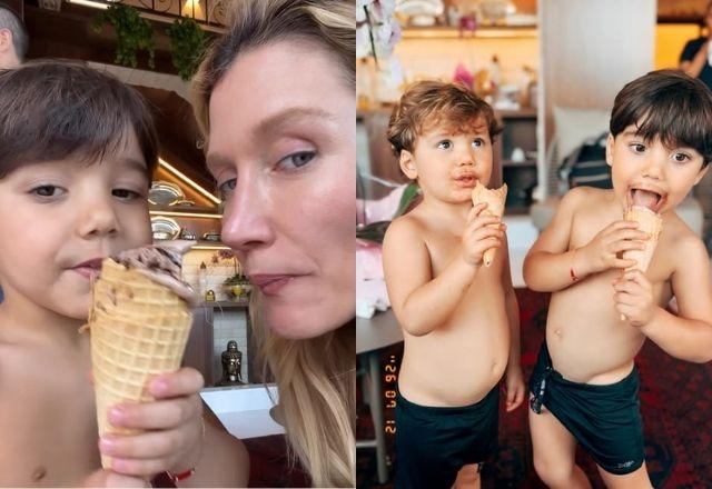 Imagem da notícia: Gabriela Pugliesi se diverte com filhos e faz brincadeira Imagem da notícia: Gabriela Pugliesi se diverte com filhos e faz brincadeira