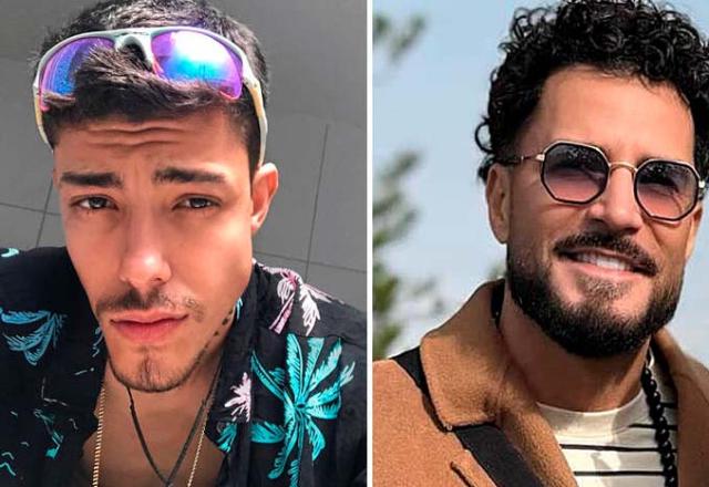 Latino e o filho Guilherme