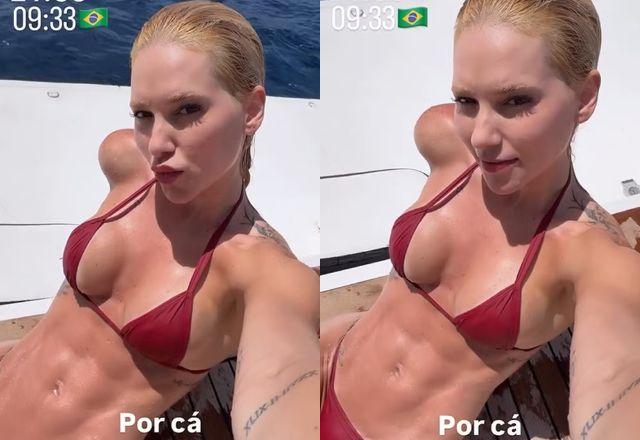 Imagem da notícia: Virginia canta sobre saudade após foto no colo de Vini Jr. Imagem da notícia: Virginia canta sobre saudade após foto no colo de Vini Jr.