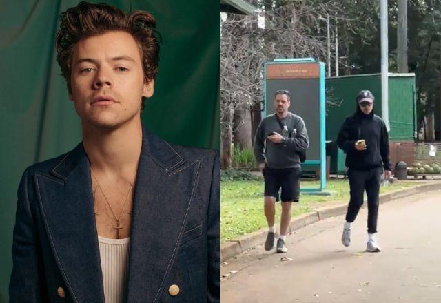 Imagem da notícia: Harry Styles é flagrado em passeio discreto por São Paulo Imagem da notícia: Harry Styles é flagrado em passeio discreto por São Paulo