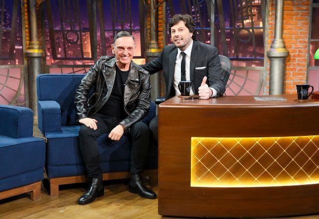 Imagem da notícia: Paulo Miklos lança álbum e relembra carreira no The Noite
