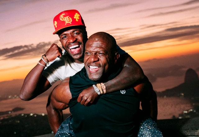 Imagem da notícia: Terry Crews exalta Vini Jr após encontro com jogador Imagem da notícia: Terry Crews exalta Vini Jr após encontro com jogador