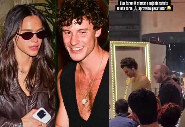 Imagem da notícia: Shawn Mendes participa de culto com Bruna Marquezine Imagem da notícia: Shawn Mendes participa de culto com Bruna Marquezine