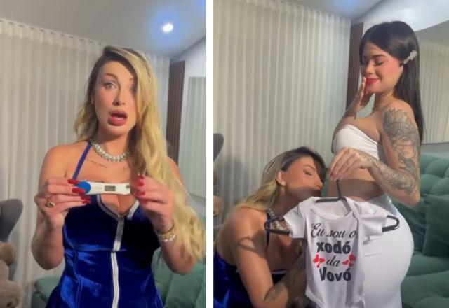 Imagem da notícia: Em texto, Andressa Urach se declara ao futuro neto Imagem da notícia: Em texto, Andressa Urach se declara ao futuro neto