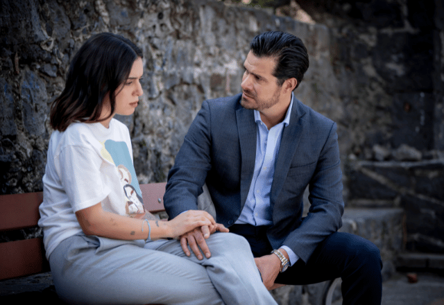 Imagem da notícia: Joana e Gabriel se despedem antes de fuga Imagem da notícia: Joana e Gabriel se despedem antes de fuga