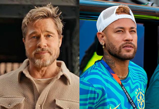 Imagem da notícia: Brad Pitt brinca que dará aulas de atuação para Neymar Imagem da notícia: Brad Pitt brinca que dará aulas de atuação para Neymar
