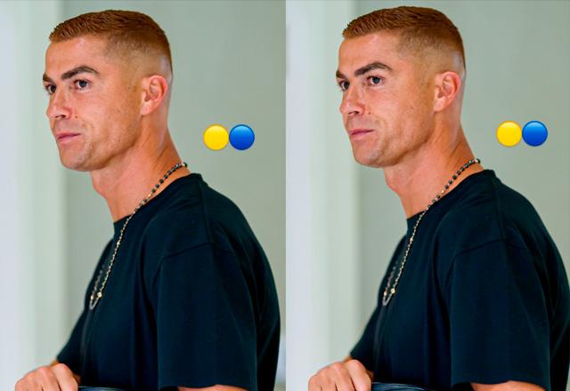 Imagem da notícia: Cristiano Ronaldo transforma o visual e surge ruivo Imagem da notícia: Cristiano Ronaldo transforma o visual e surge ruivo