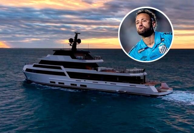 Imagem da notícia: Iate de R$ 120 milhões de Neymar tem piscina e luxo