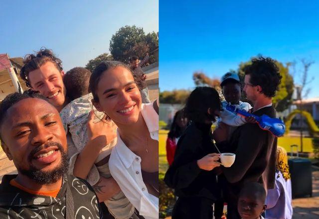 Imagem da notícia: Discreta, Bruna Marquezine reflete após ação comunitária: "O propósito é servir" Imagem da notícia: Discreta, Bruna Marquezine reflete após ação comunitária: "O propósito é servir"