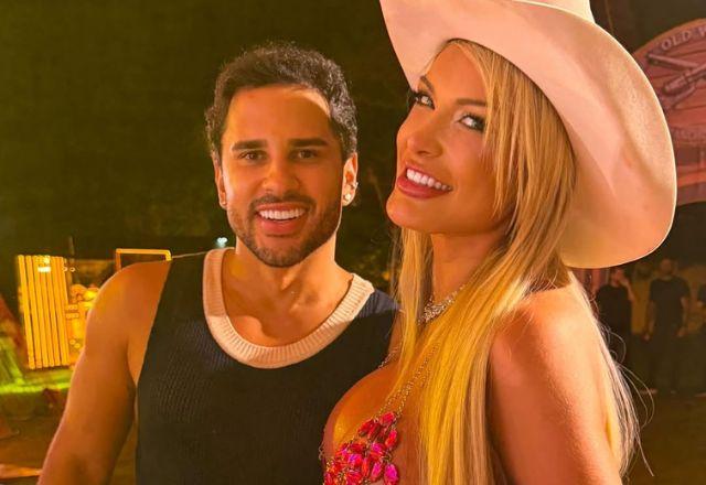 Imagem da notícia: Lucas Guimarães se emociona com homenagem de Andressa Urach