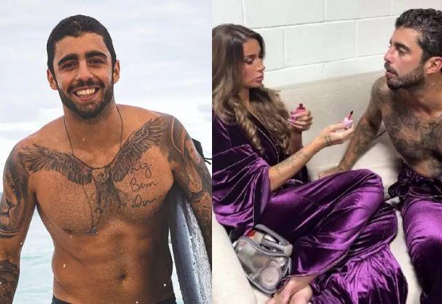 Na foto, Pedro Scooby aparece durante sua participação no quadro Dança dos famosos da Globo